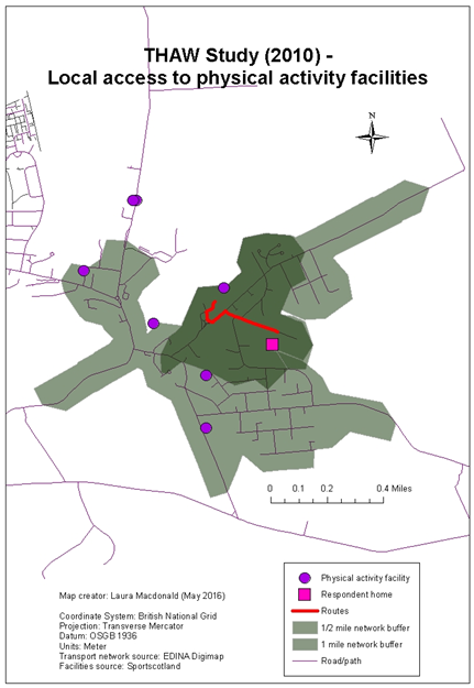 Neighbourhood influences on physical activity
