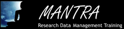 MANTRA Research Data Management Training